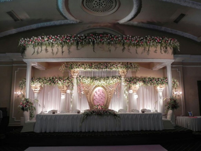 marriage reception decoration photo
