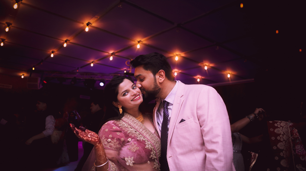 Komal for her reception 🌻❤️🪞 #haldwanimakeupartist #bridalmakeup #couples  #wedding #photography #husbandandwife #makeupartisthaldwani… | Instagram