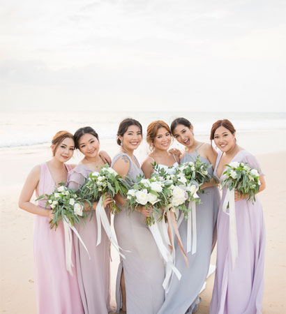 20 The Dreamiest Sunset Beach Wedding in Thailand