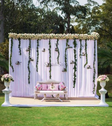 wedding stage decoration ideas shaadisaga